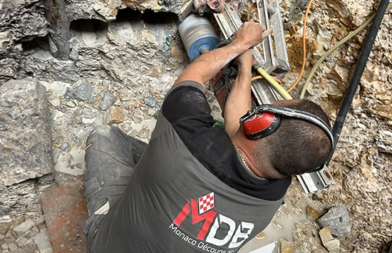 entreprise carottage beton monaco
